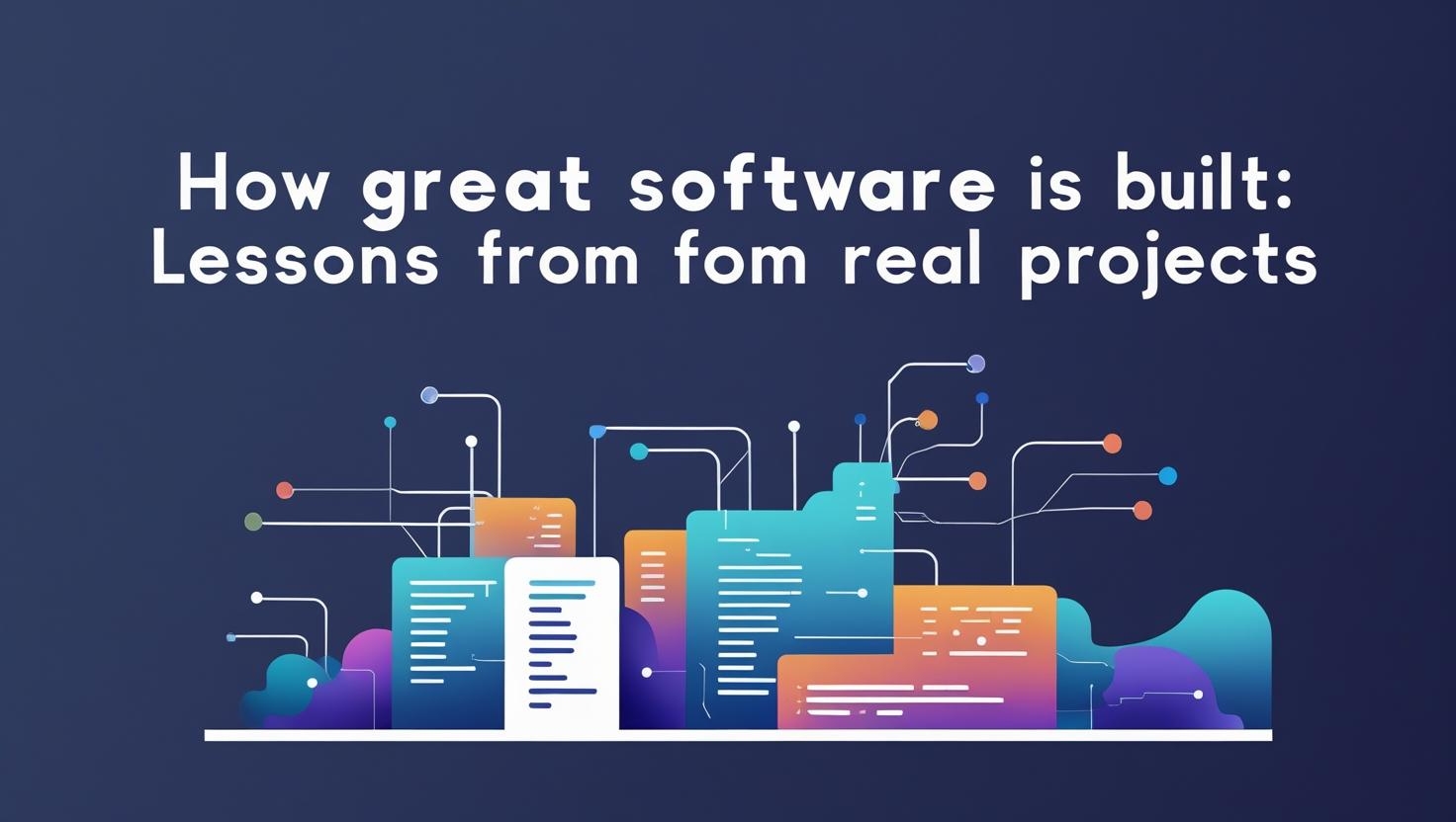 How Great Software is Built: Lessons from Real Projects